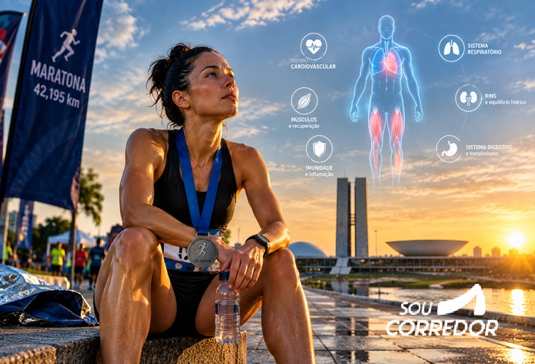 O que acontece com o nosso corpo depois de correr uma maratona?